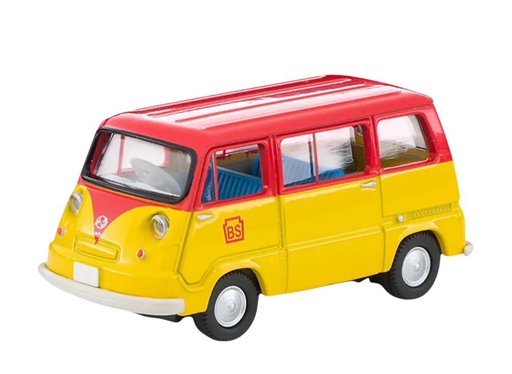 TOMYTEC "TOMICA LIMITED VINTAGE" 1/64 LV-27c Subaru Sambar Light Van (Bridgestone)