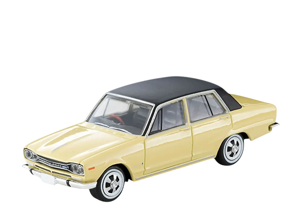 TOMYTEC "TOMICA LIMITED VINTAGE" 1/64 LV-202a Nissan Skyline 2000GT (Yellow/Black) 70 Model