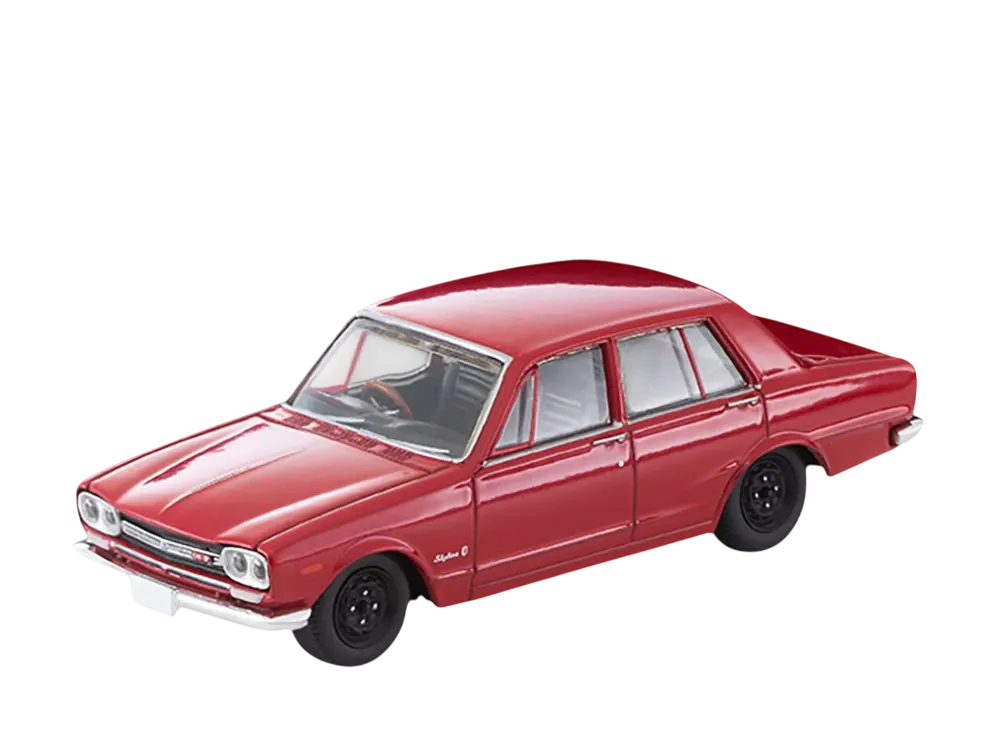 TOMYTEC "TOMICA LIMITED VINTAGE" 1/64 LV-176c Nissan Skyline 2000GT-R (Red) 69 Model