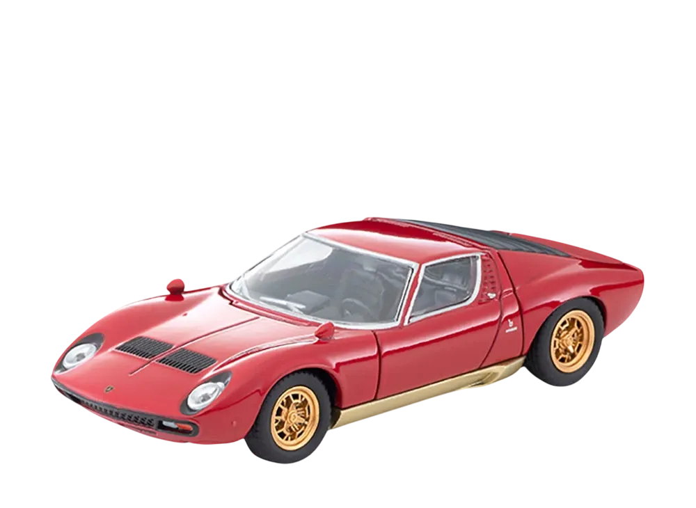 TOMYTEC "TOMICA LIMITED VINTAGE" 1/64 Lv Lamborghini Miura Sv (Red)