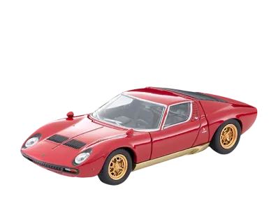 TOMYTEC "TOMICA LIMITED VINTAGE" 1/64 Lv Lamborghini Miura Sv (Red)