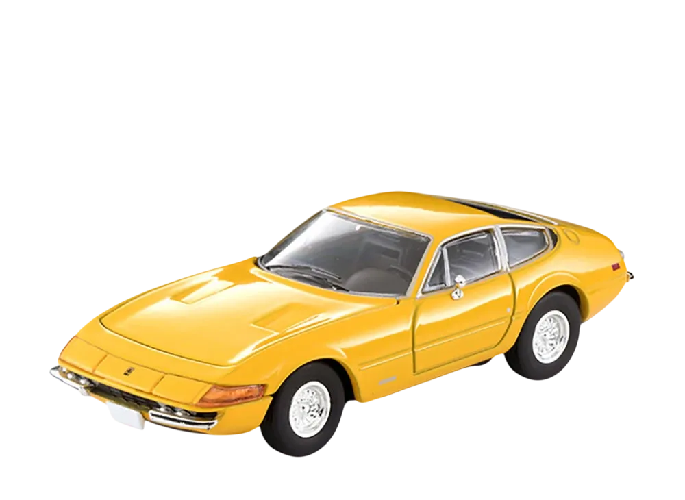 TOMYTEC "TOMICA LIMITED VINTAGE" 1/64 TLV Ferrari 365 GTB4 (Yellow)