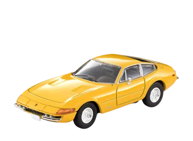 TOMYTEC "TOMICA LIMITED VINTAGE" 1/64 TLV Ferrari 365 GTB4 (Yellow)