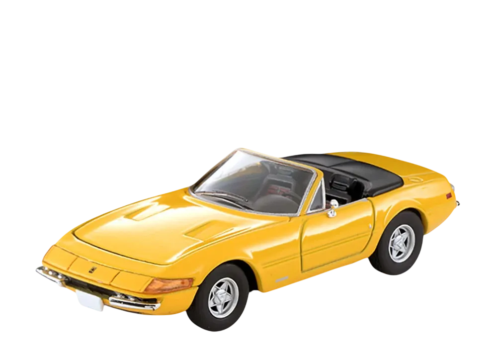 TOMYTEC "TOMICA LIMITED VINTAGE" 1/64 TLV Ferrari 365 GTS4 (Yellow)