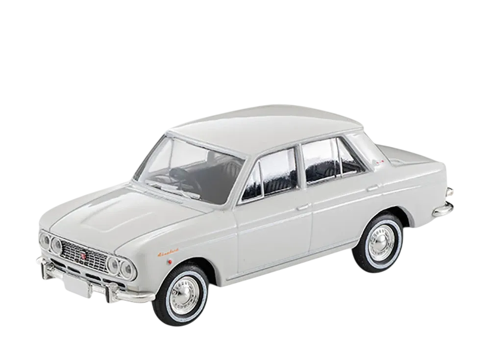 TOMYTEC "TOMICA LIMITED VINTAGE" 1/64 LV-205a Datsun Bluebird 4-Door 1600Sss (White) 65 Year Model