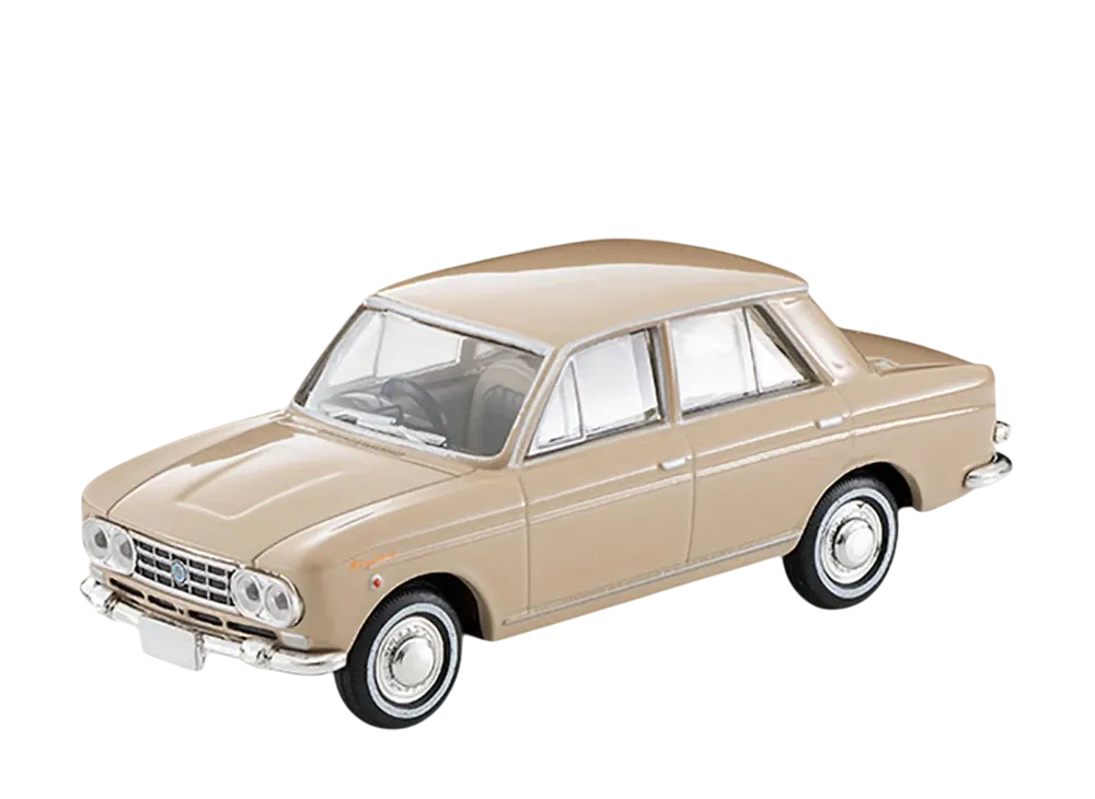 TOMYTEC "TOMICA LIMITED VINTAGE" 1/64 LV-65d Datsun Bluebird 1200 Deluxe (Beige) 63 Year Model