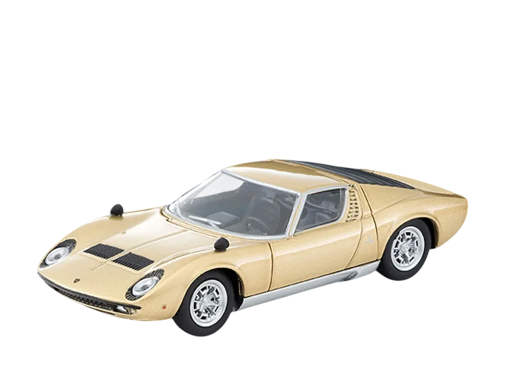 TOMYTEC "TOMICA LIMITED VINTAGE" 1/64 Lv Lamborghini Miura S (Gold)