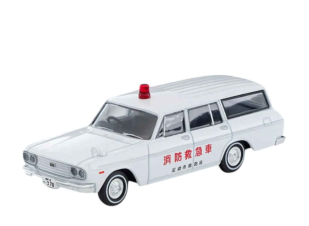 TOMYTEC "TOMICA LIMITED VINTAGE" 1/64 LV-207a Toyopet Masterline Fire Ambulance (Amagasaki City Fire Department) 66 Year Model