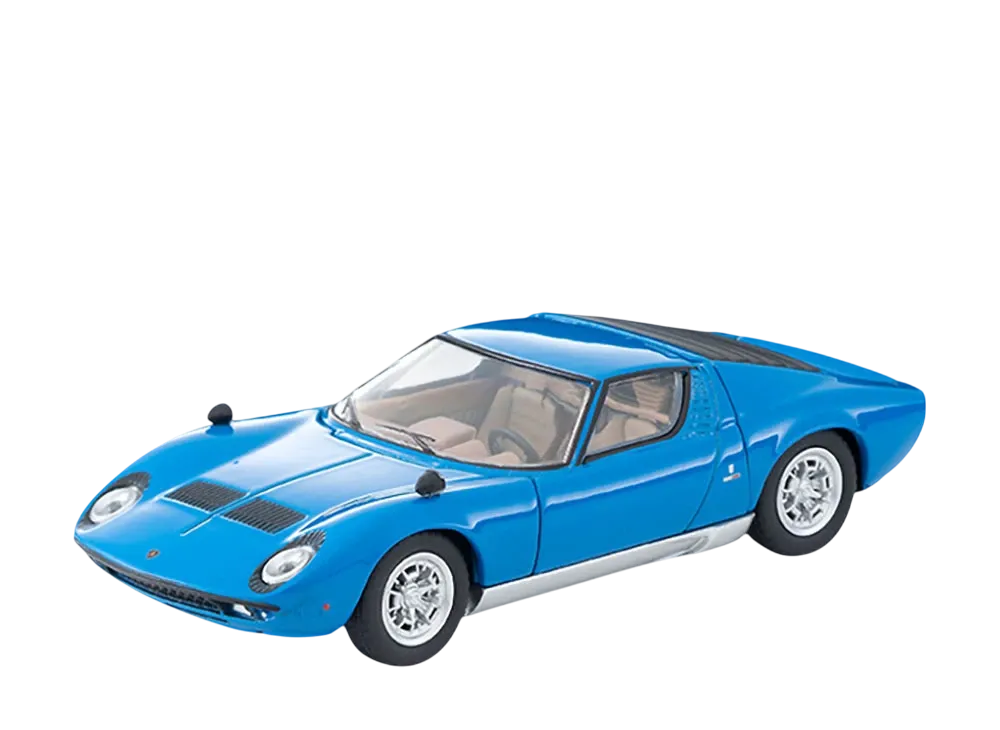 TOMYTEC "TOMICA LIMITED VINTAGE" 1/64 Lv Lamborghini Miura P400 (Blue) - ¥