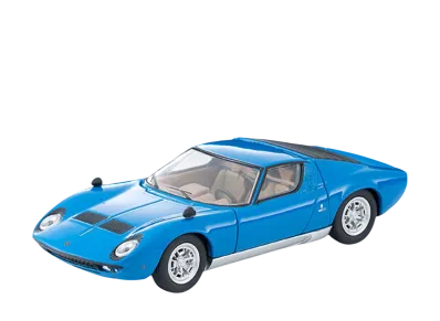 TOMYTEC "TOMICA LIMITED VINTAGE" 1/64 Lv Lamborghini Miura P400 (Blue)