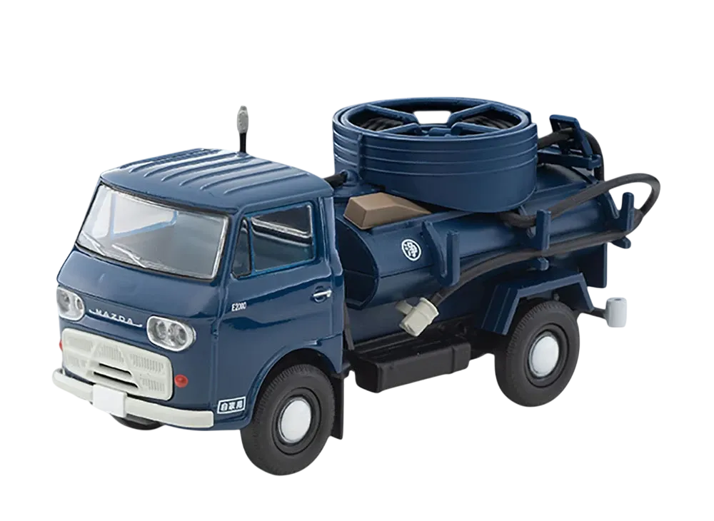 TOMYTEC "TOMICA LIMITED VINTAGE" 1/64 LV-211a Mazda E2000 Vacuum Car (Navy Blue) - ¥