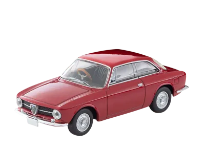 TOMYTEC "TOMICA LIMITED VINTAGE" 1/64 LV-156c Alfa Romeo GT1600 Junior (Red)