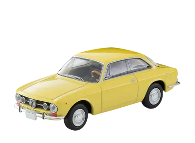 TOMYTEC "TOMICA LIMITED VINTAGE" 1/64 LV-155c Alfa Romeo 1750GTV (Yellow)