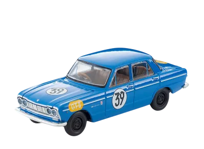 TOMYTEC "TOMICA LIMITED VINTAGE" 1/64 LV-213a Prince Skyline GT 2Nd Japan Grand Prix #39 (Blue)