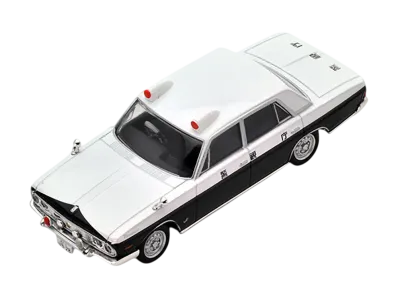 TOMYTEC "TOMICA LIMITED VINTAGE" 1/64 LV-159a Nissan President Patrol Car (Metropolitan Police Department)