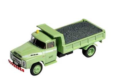 TOMYTEC "TOMICA LIMITED VINTAGE" 1/64 LV-66b Nissan Diesel 680 Type Dump Truck (National Highway Office)