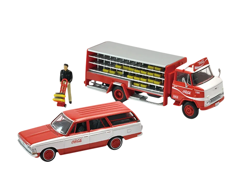 TOMYTEC "TOMICA LIMITED VINTAGE" 1/64 Coca-Cola 2Models Vol.1 - ¥