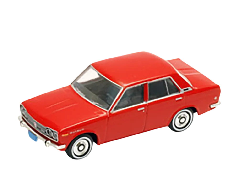 TOMYTEC "TOMICA LIMITED VINTAGE" 1/64 Datsun 510 4Door Sedan (Red) - ¥