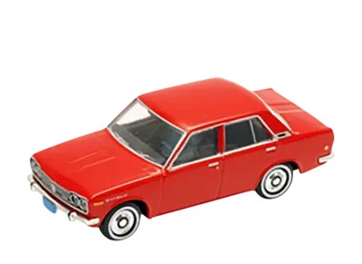 TOMYTEC "TOMICA LIMITED VINTAGE" 1/64 Datsun 510 4Door Sedan (Red)