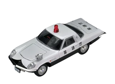 TOMYTEC "TOMICA LIMITED VINTAGE" 1/64 LV-165a Cosmo Sports Patrol Car