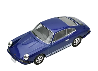 TOMYTEC "TOMICA LIMITED VINTAGE" 1/64 LV-86e Porsche 911S (Blue)