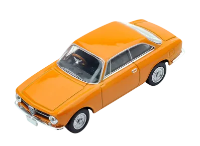 TOMYTEC "TOMICA LIMITED VINTAGE" 1/64 LV-156a Alfa Romeo 1600 Junior (Yellow)
