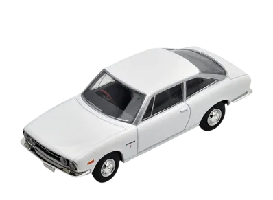 TOMYTEC "TOMICA LIMITED VINTAGE" 1/64 LV-145a Isuzu 117 Coupe (White)