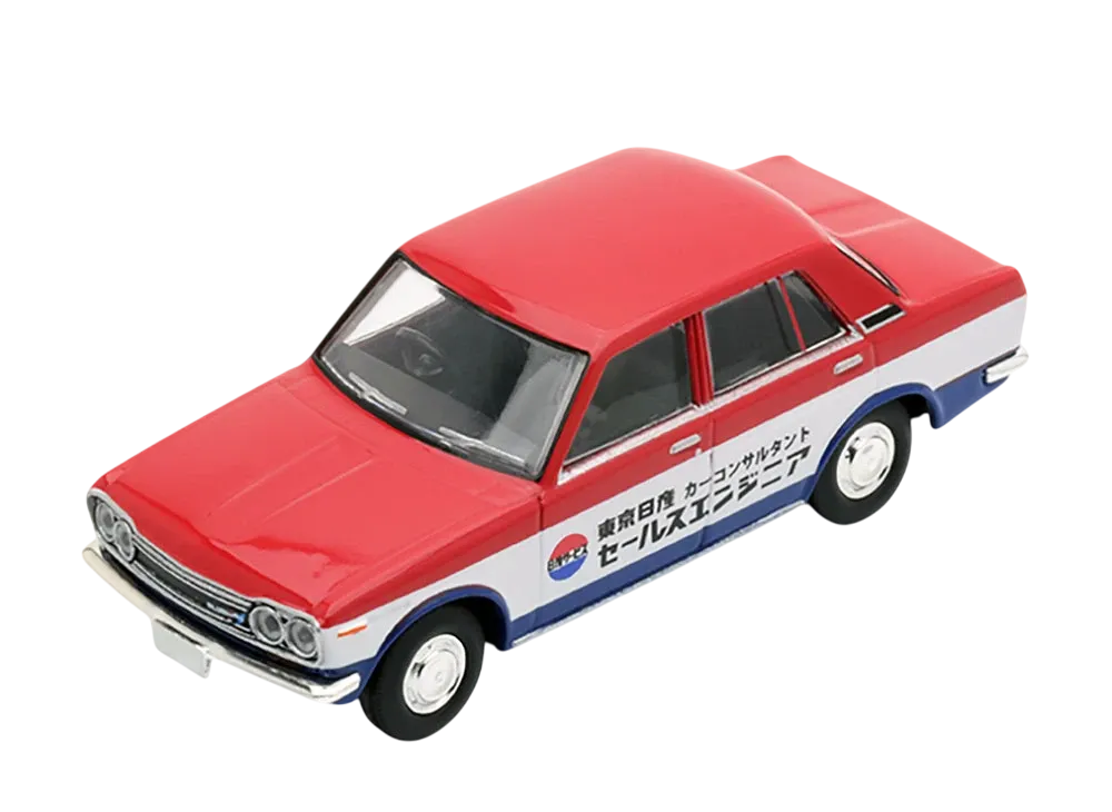 TOMYTEC "TOMICA LIMITED VINTAGE" 1/64 LV-144a Datsun Bluebird Std Nissan Service Car
