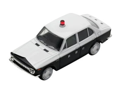 TOMYTEC "TOMICA LIMITED VINTAGE" 1/64 LV-142a Toyota Corolla 1100 4 Door (Police Car)