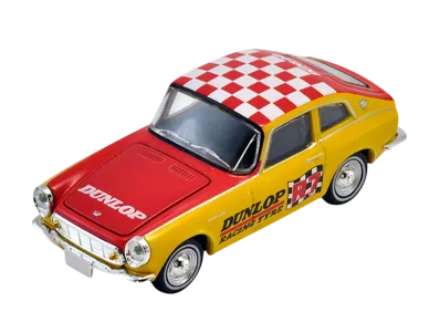 TOMYTEC "TOMICA LIMITED VINTAGE" 1/64 LV-125c Honda S600 Coupe (Dunlop)