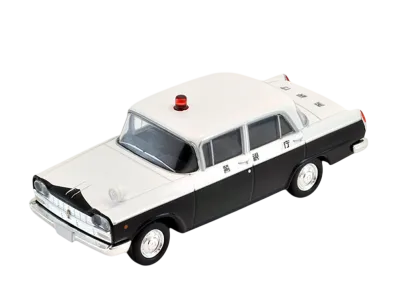 TOMYTEC "TOMICA LIMITED VINTAGE" 1/64 LV-128a Nissan Cedric Patrol Car (Metropolitan Police Department)