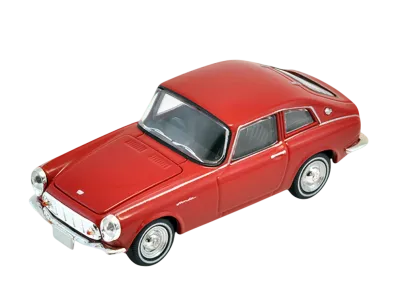 TOMYTEC "TOMICA LIMITED VINTAGE" 1/64 LV-125b Honda S600 Coupe (Red)