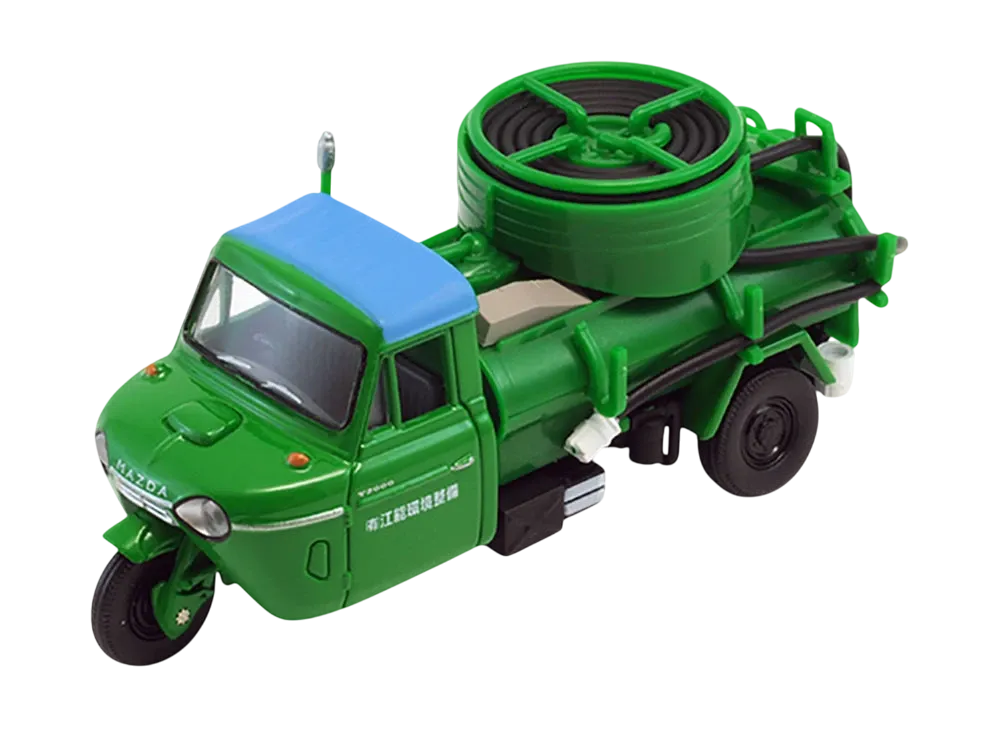 TOMYTEC "TOMICA LIMITED VINTAGE" 1/64 LV-122a Mazda T2000 Sanitation Vehicle (Eno Environmental Maintenance Green)