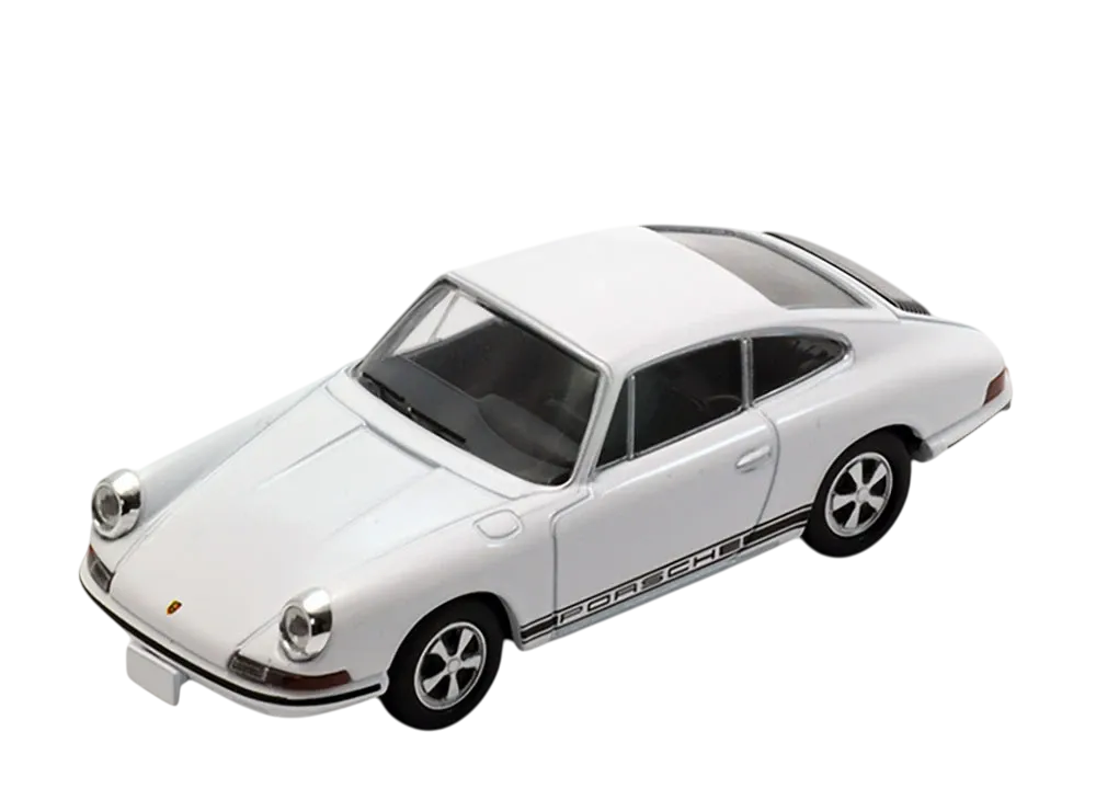 TOMYTEC "TOMICA LIMITED VINTAGE" 1/64 LV-86d Porsche 911S (White) 68 Year Model