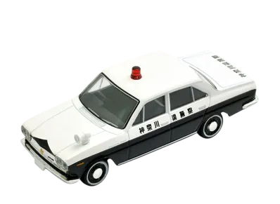 TOMYTEC "TOMICA LIMITED VINTAGE" 1/64 LV-117a Nissan Cedric Police Car (Kanagawa Prefectural Police) 66 Year Model