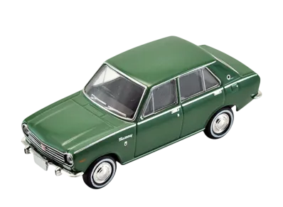 TOMYTEC "TOMICA LIMITED VINTAGE" 1/64 LV-116a Datsun Sunny 1000 4-Door Sports Deluxe (Green) 1969