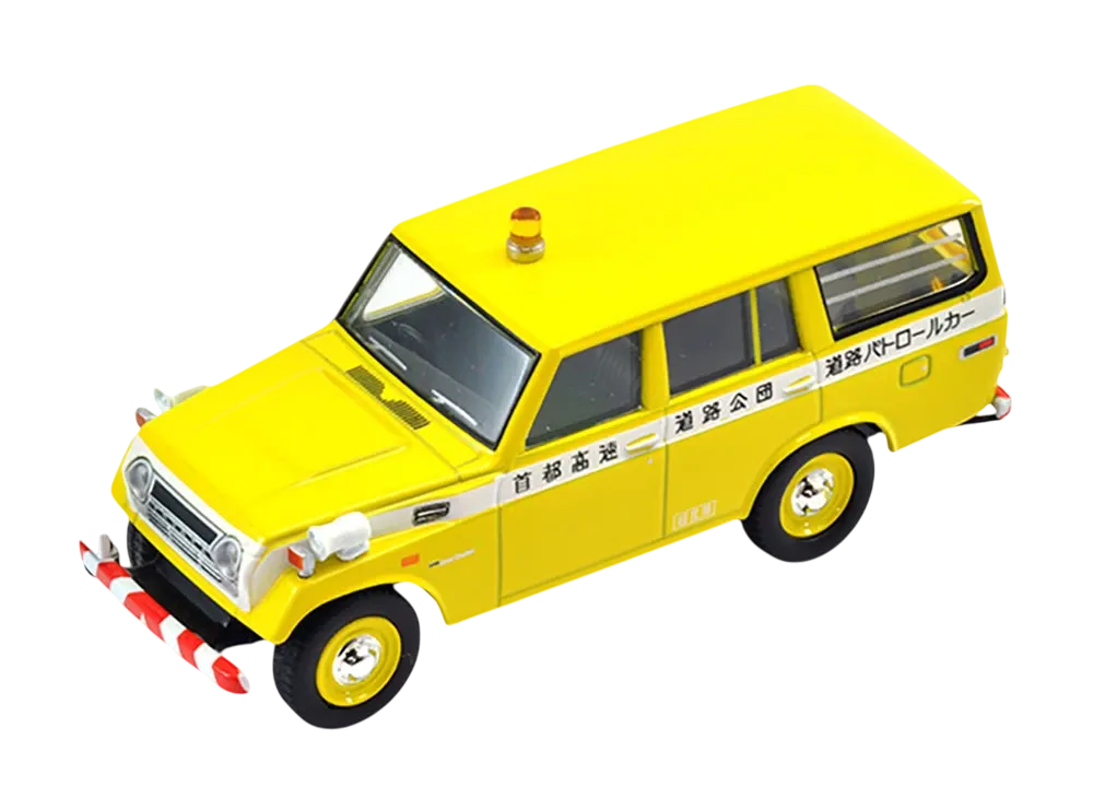 TOMYTEC "TOMICA LIMITED VINTAGE" 1/64 LV-114a Toyota Land Cruiser Fj56V Type Highway Public Corporation Patrol Car - ¥