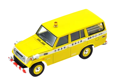 TOMYTEC "TOMICA LIMITED VINTAGE" 1/64 LV-114a Toyota Land Cruiser Fj56V Type Highway Public Corporation Patrol Car
