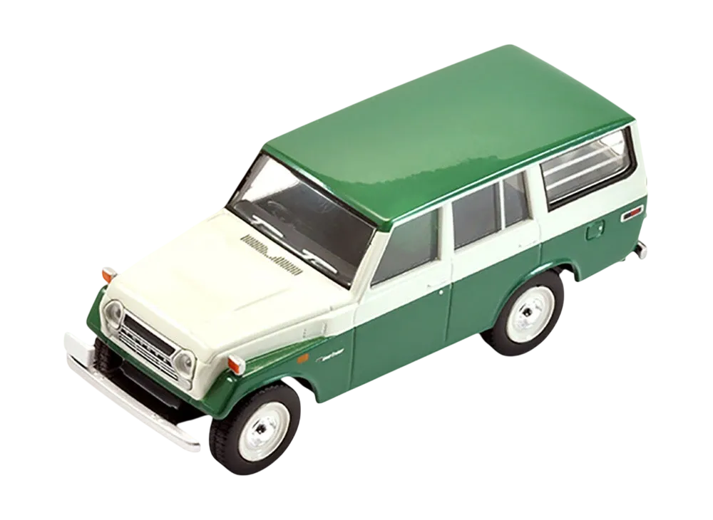 TOMYTEC "TOMICA LIMITED VINTAGE" 1/64 LV-104b Toyota Land Cruiser Fj56V Type (Green)