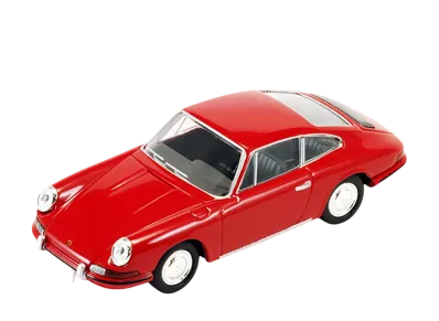 TOMYTEC "TOMICA LIMITED VINTAGE" 1/64 LV-93a Porsche 912 (Red) 1965 Model