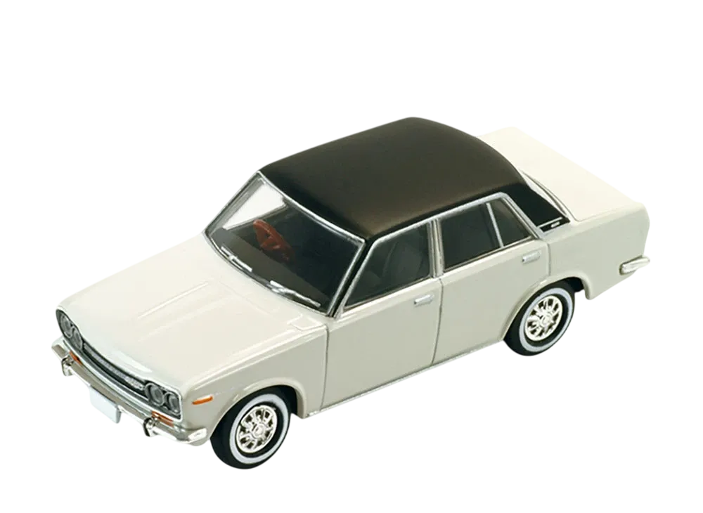 TOMYTEC "TOMICA LIMITED VINTAGE" 1/64 LV-89b Datsun Bluebird 1600Sss (White) - ¥