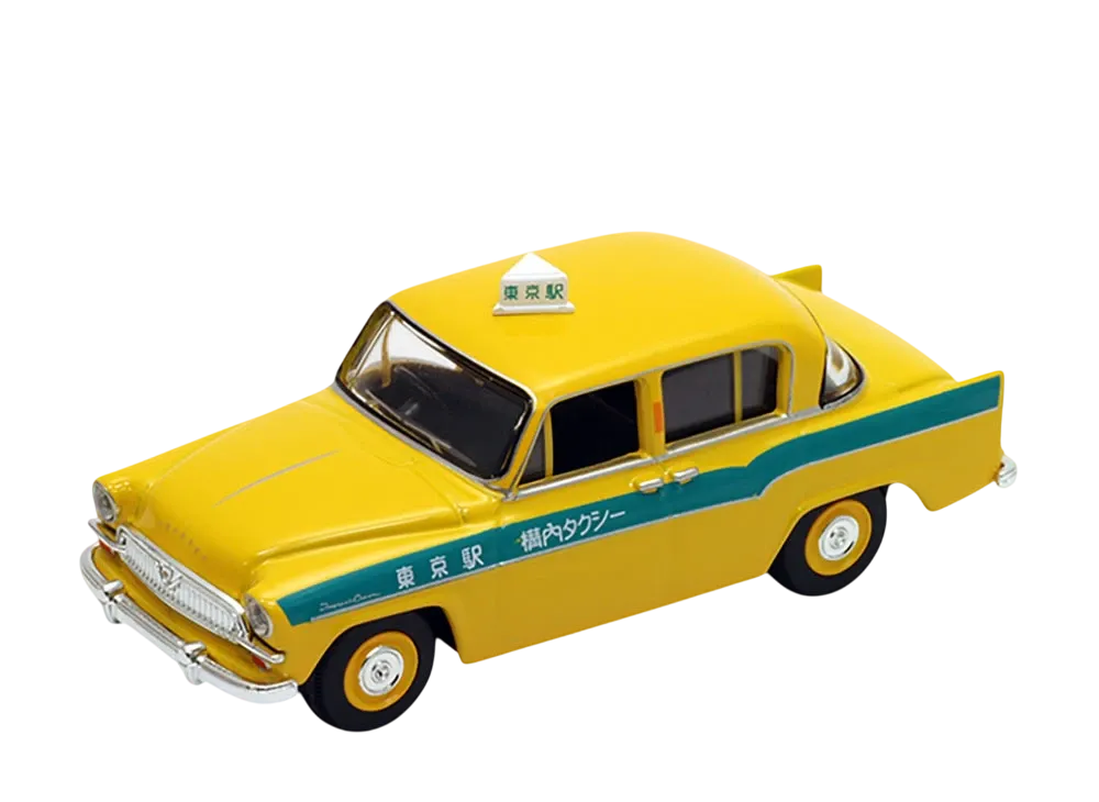 TOMYTEC "TOMICA LIMITED VINTAGE" 1/64 LV-87a Toyopet Crown Internal Taxi - ¥