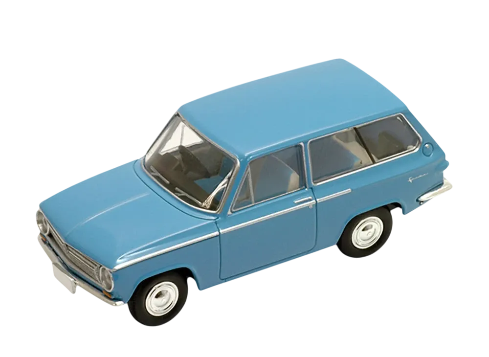 TOMYTEC "TOMICA LIMITED VINTAGE" 1/64 LV-84a Familia 800 Van DX (Light Blue) - ¥
