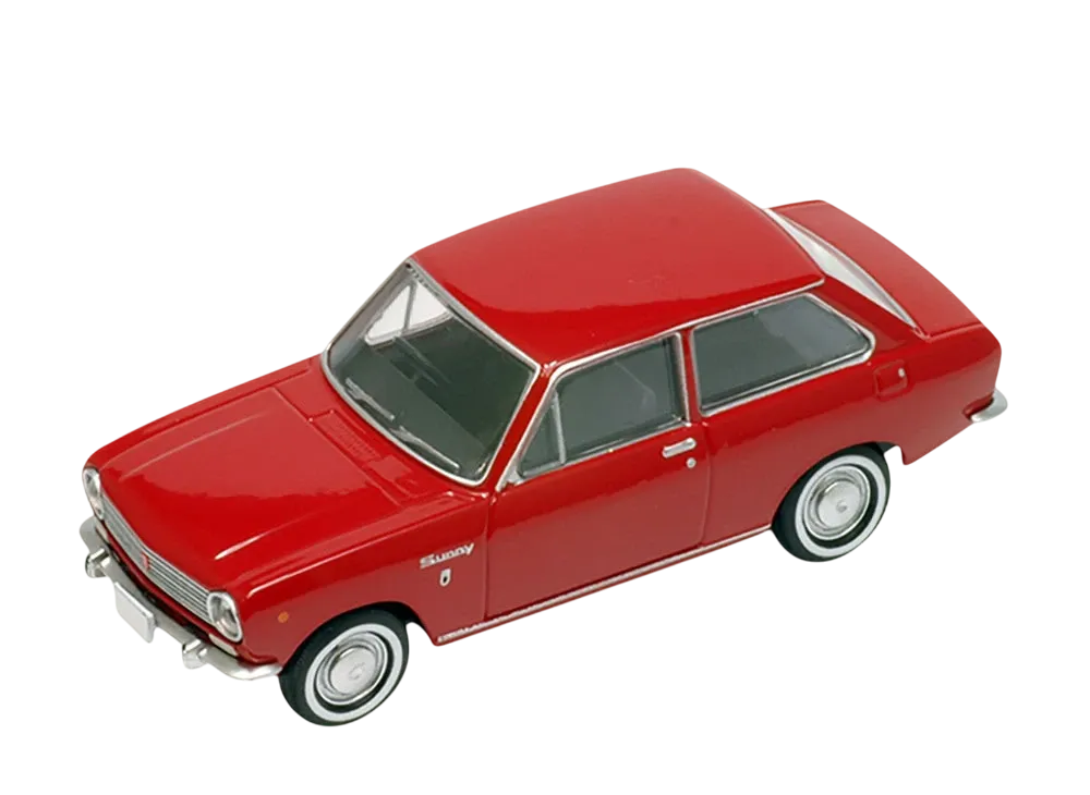 TOMYTEC "TOMICA LIMITED VINTAGE" 1/64 LV-83a Sunny 1000 2 Door DX (Red)