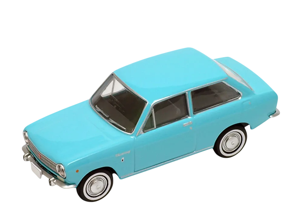 TOMYTEC "TOMICA LIMITED VINTAGE" 1/64 LV-83b Sunny 1000 2 Door DX (Light Blue) - ¥