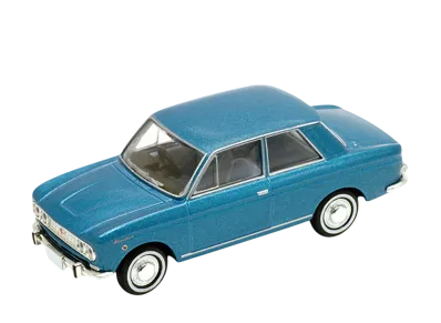 TOMYTEC "TOMICA LIMITED VINTAGE" 1/64 LV-82b Datsun Bluebird (1200DX Blue)