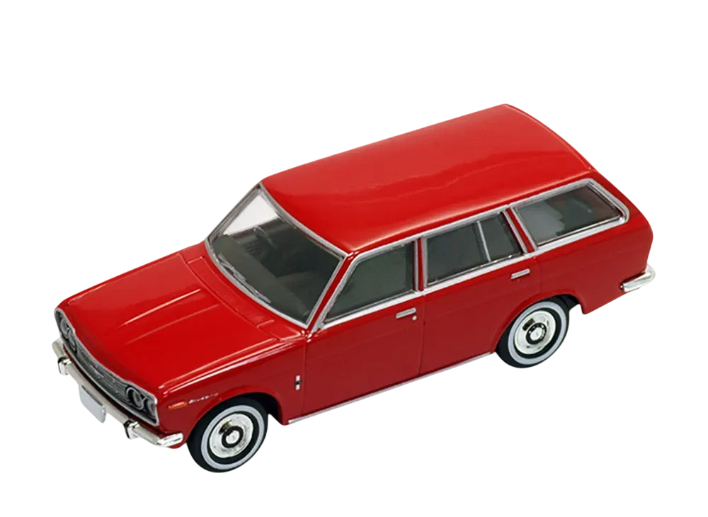 TOMYTEC "TOMICA LIMITED VINTAGE" 1/64 LV-81b Bluebird (Van Deluxe Red) - ¥