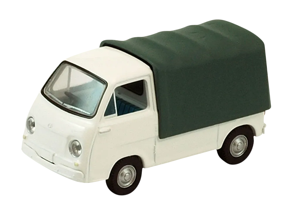 TOMYTEC "TOMICA LIMITED VINTAGE" 1/64 LV-77a Subaru Sambar Truck (White)
