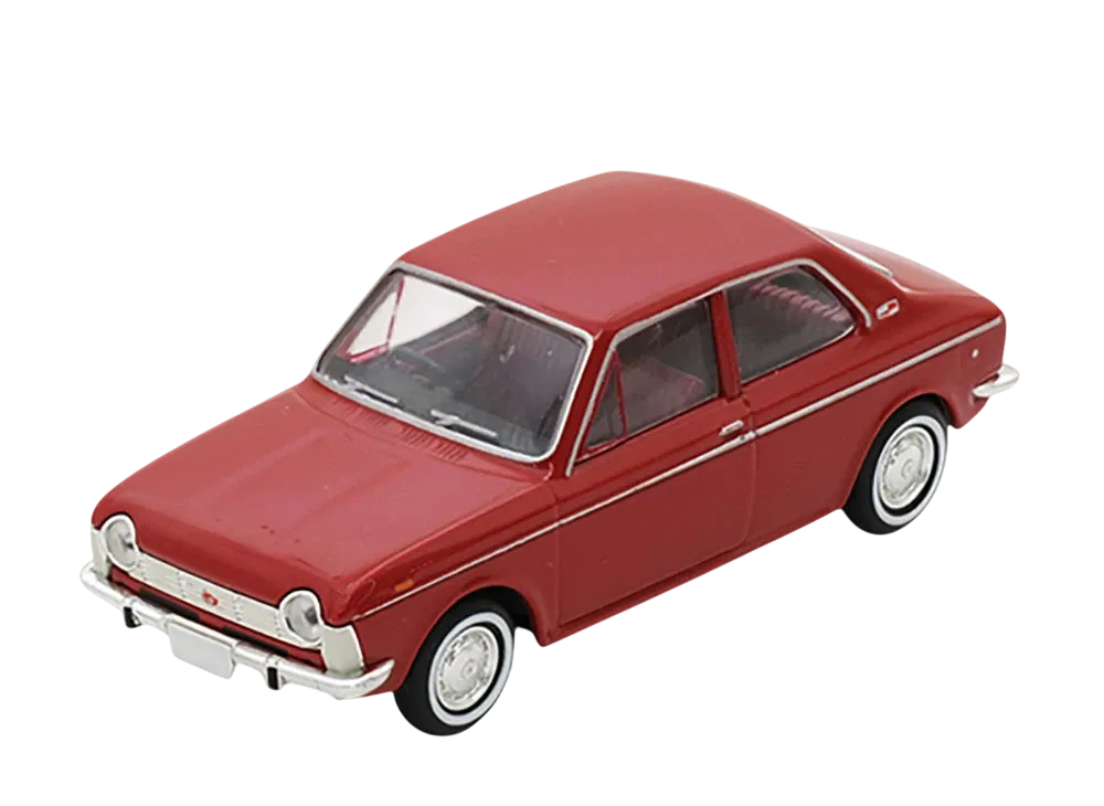 TOMYTEC "TOMICA LIMITED VINTAGE" 1/64 LV-76a Subaru 1000 2-Door Sedan (Red)