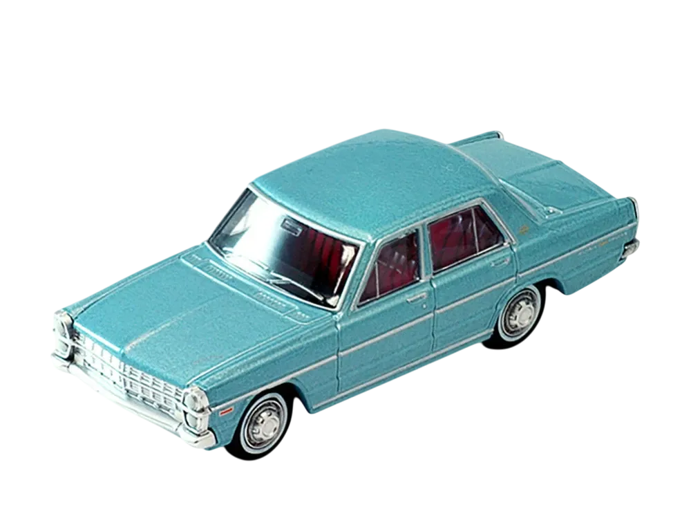 TOMYTEC "TOMICA LIMITED VINTAGE" 1/64 LV-69a Nissan Gloria Super DX (Blue) 67 Year Model